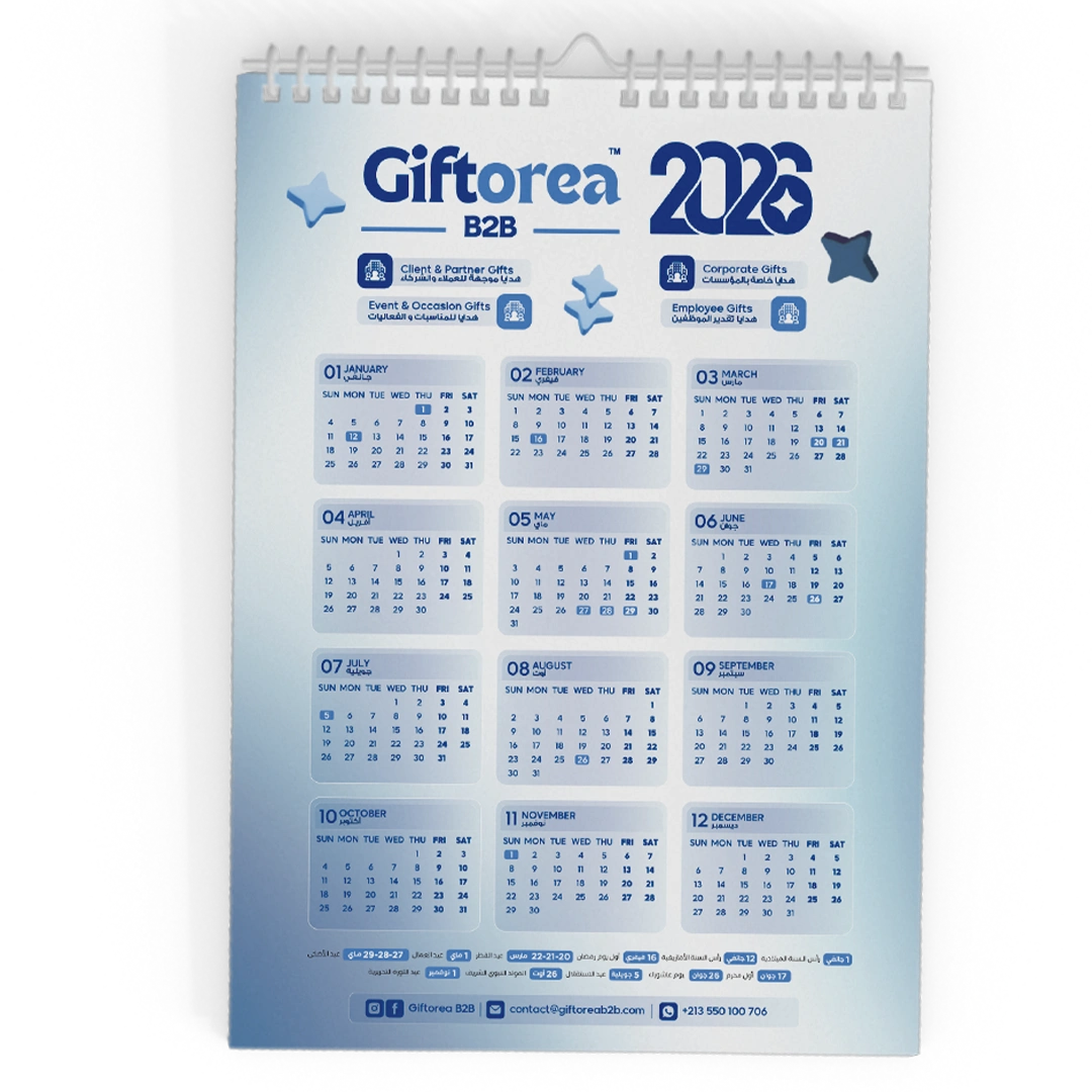 Calendrier Mural Standard